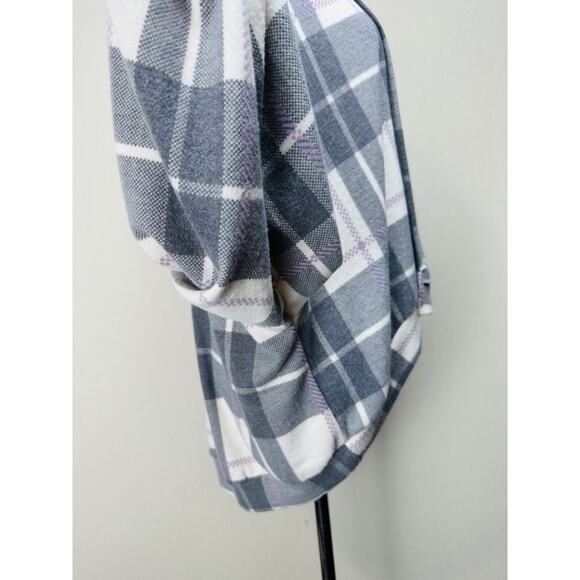 Entro Women’s Open Front Sweater Sz S Light Weight Mid Length Boxy Loose Fit - Picture 7 of 14